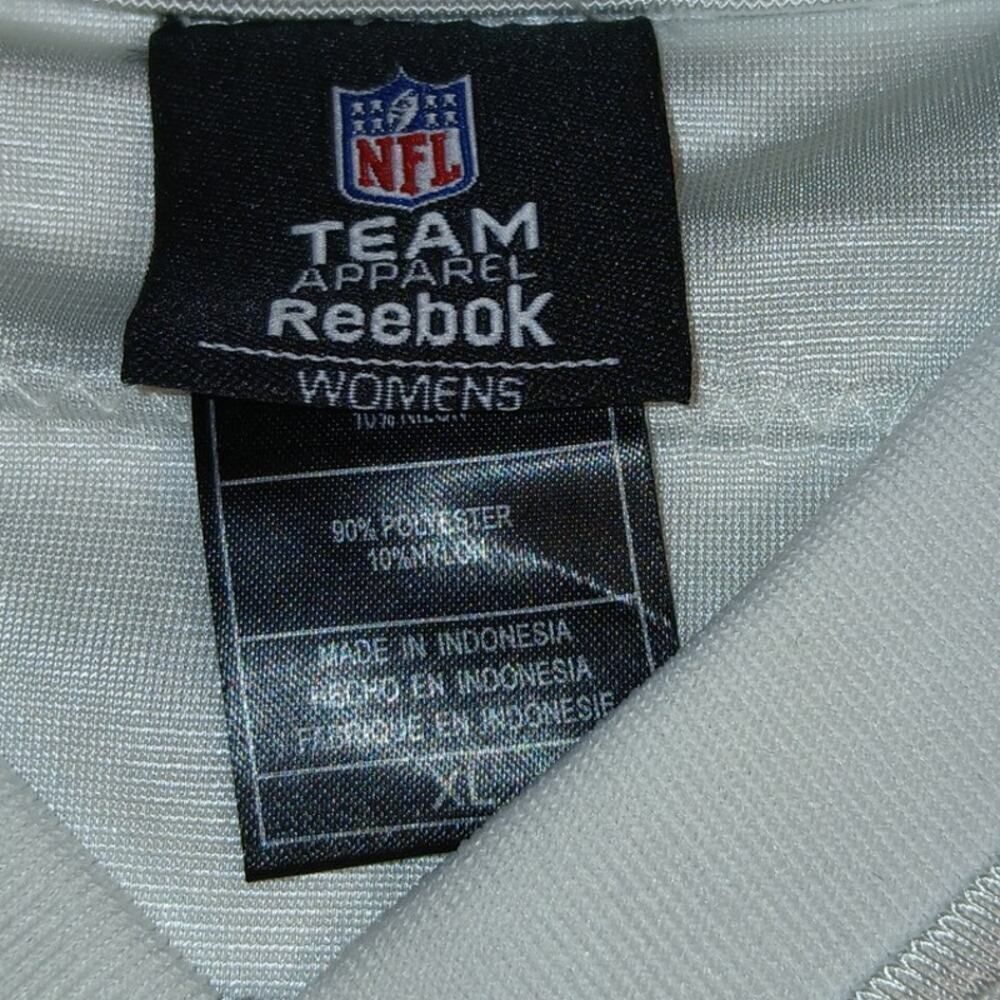 Reebok NY Jets Vintage #6 Sanchez Womens White w/Graphics Football Jersey- SZ XL - Picture 7 of 7